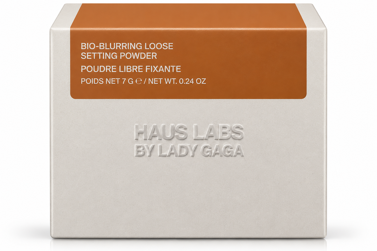 Haus Labs Bio-Blurring Loose Setting Powder – Deep Honey | 0.24 oz / 7 g