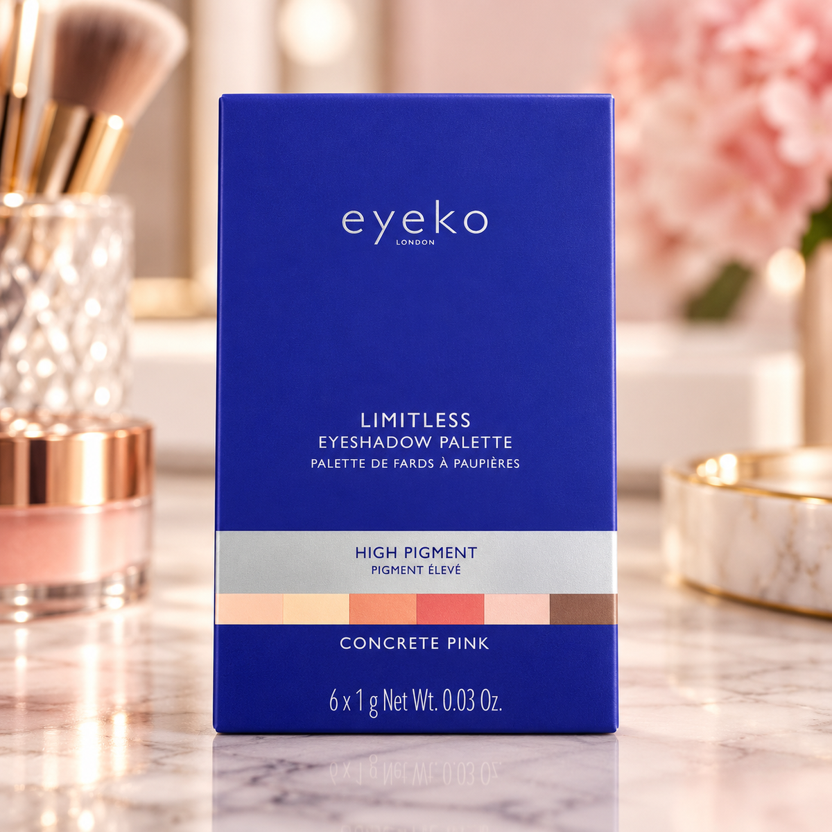 Eyeko Limitless Eyeshadow Palette – Concrete Pink