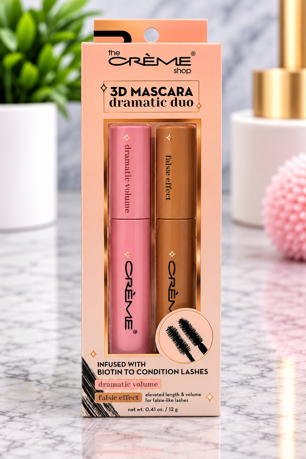 The Crème Shop 3D Mascara Dramatic Duo