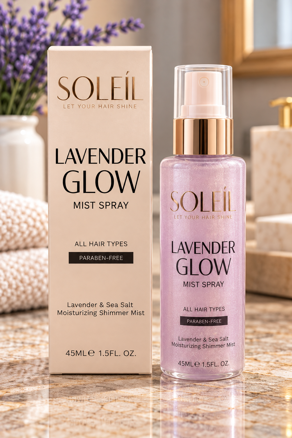 Soleil Lavender Glow Mist Spray