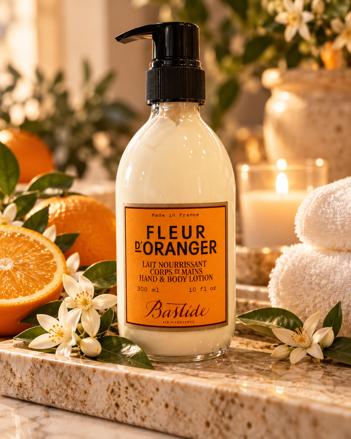 Bastide Fleur d’Oranger Hand & Body Lotion – 10 fl oz