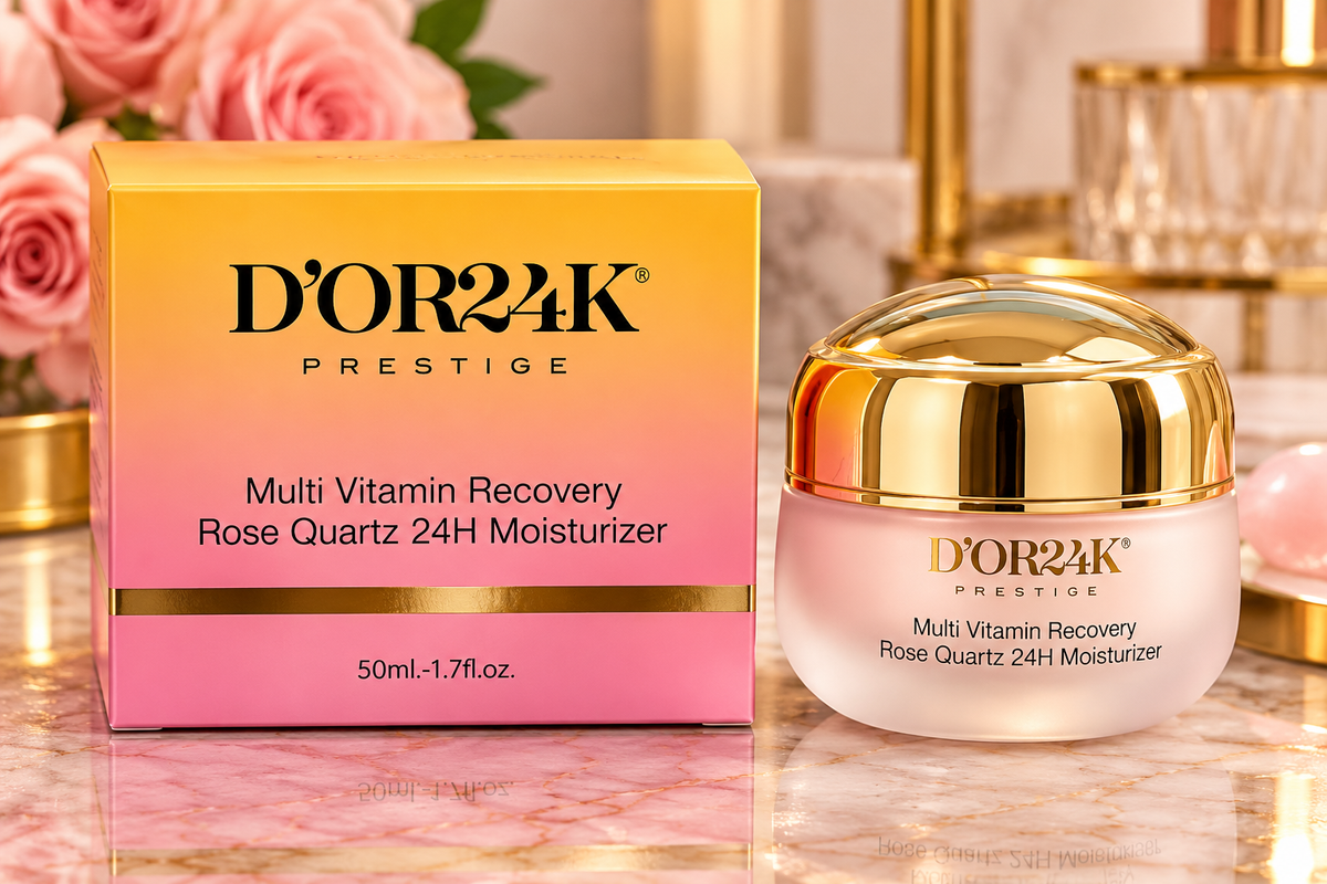 D’OR24K Prestige Multi Vitamin Recovery Rose Quartz 24H Moisturizer