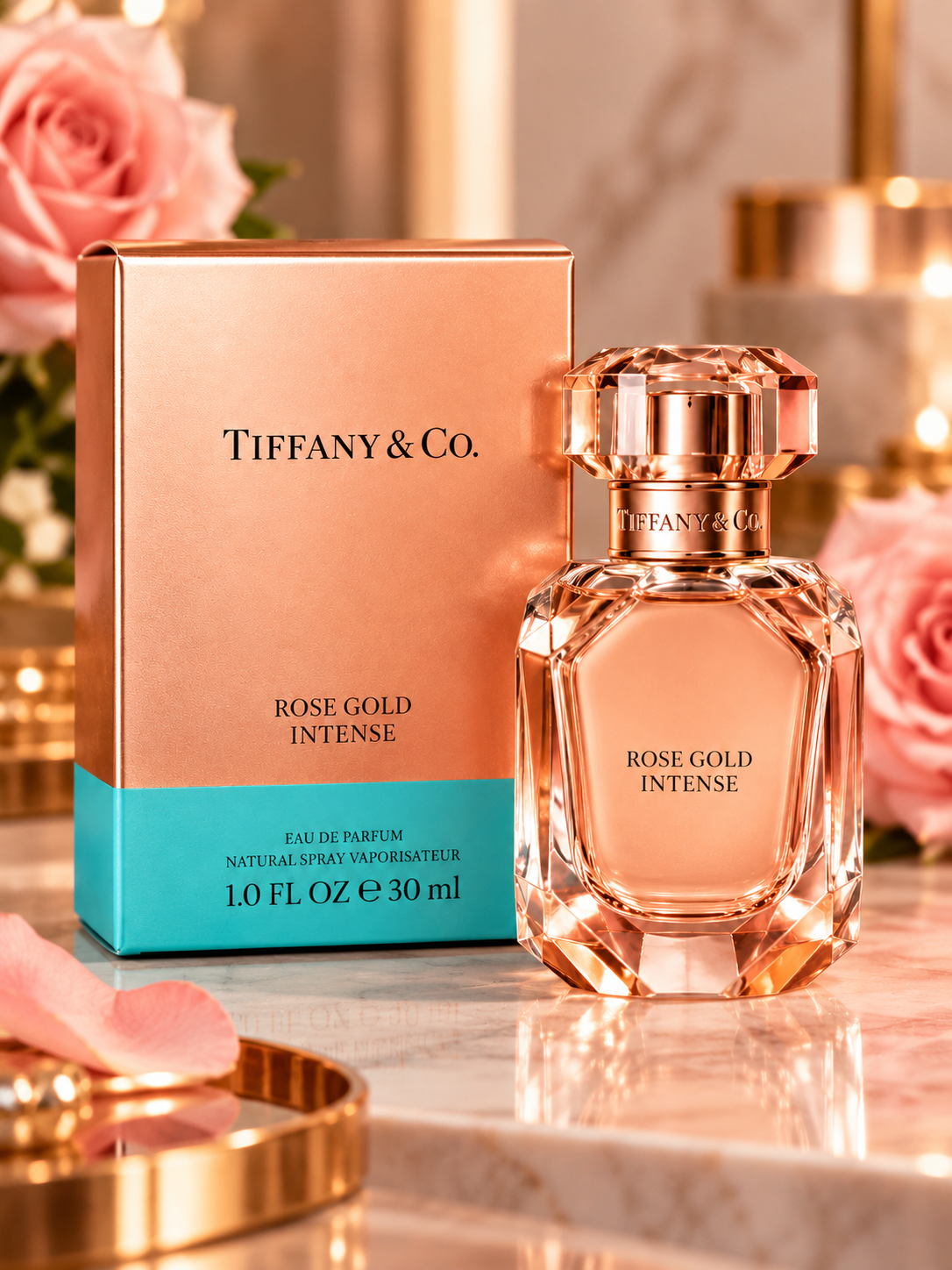 Tiffany & Co. Rose Gold Intense Eau de Parfum – 1.0 fl oz / 30 mL