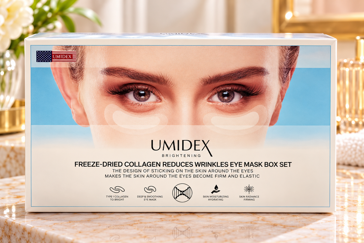 UMIDEX Freeze-Dried Collagen Eye Mask Box Set five piece set