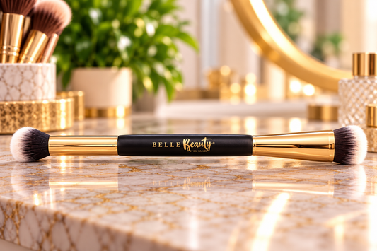 Belle Beauty by Kim Gravel Dual-Ended Face Brush