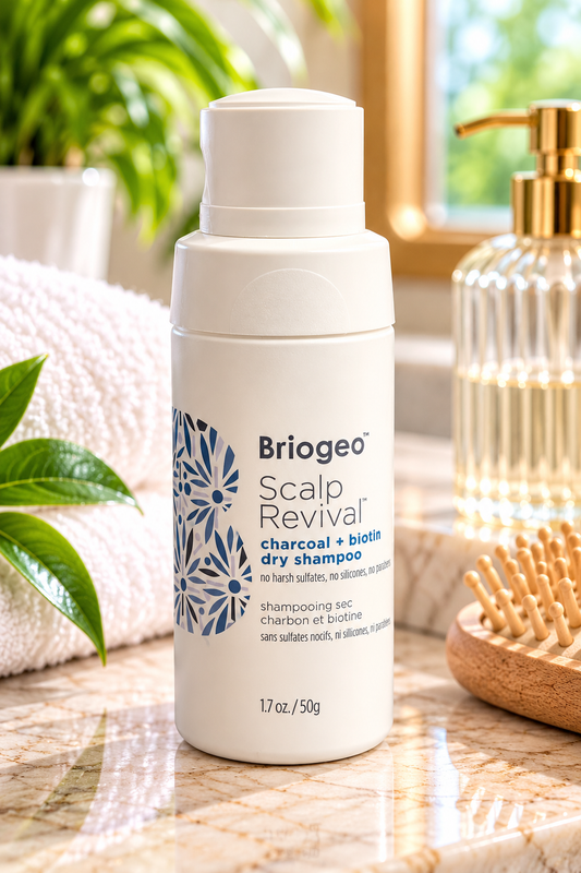 Briogeo Scalp Revival Charcoal + Biotin Dry Shampoo – 1.7 oz.