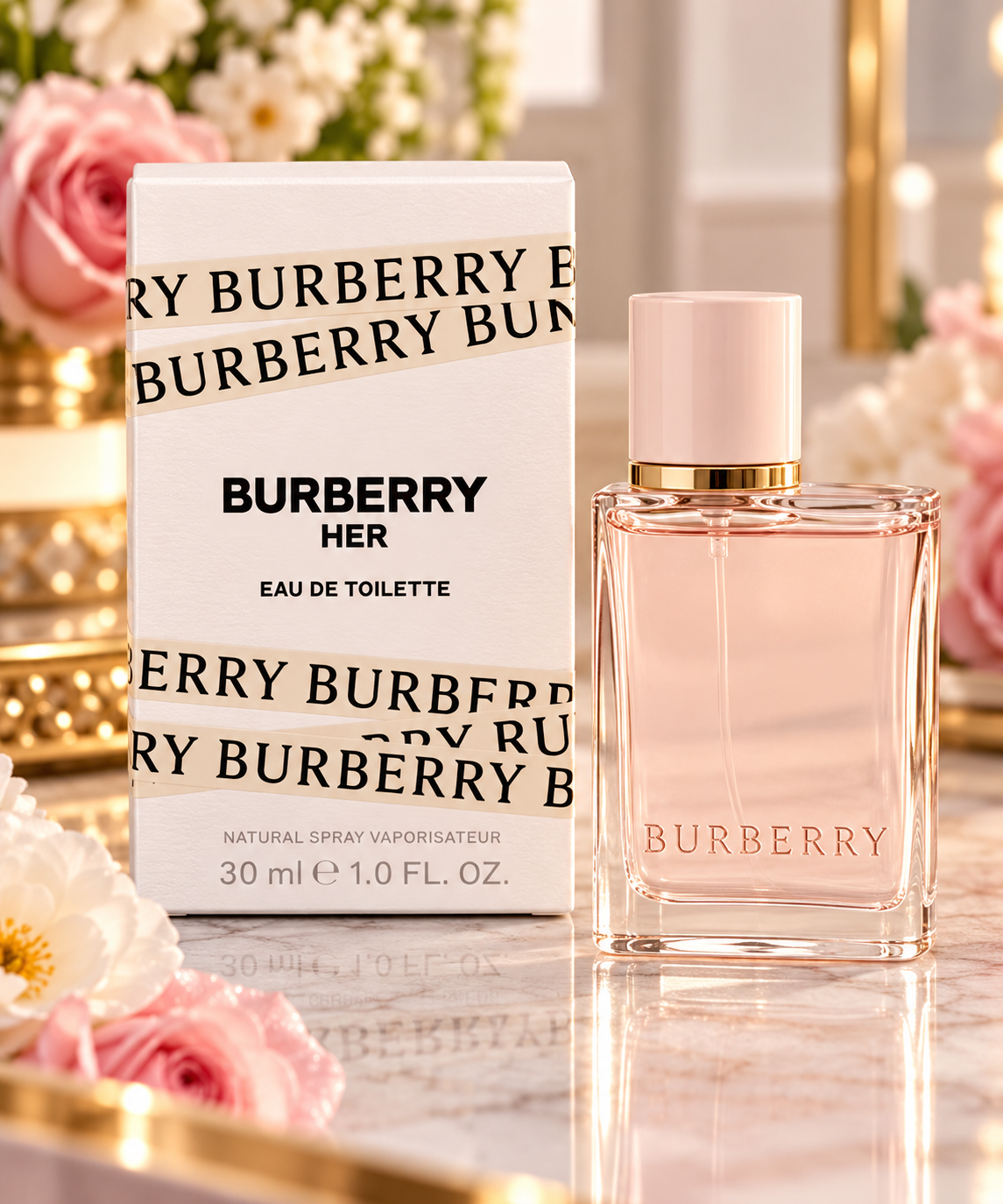 Burberry Her Eau de Toilette – 1.0 fl oz / 30 mL