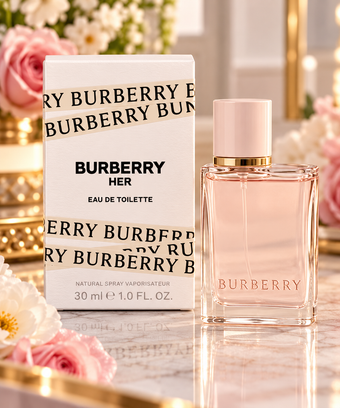 Burberry Her Eau de Toilette – 1.0 fl oz / 30 mL