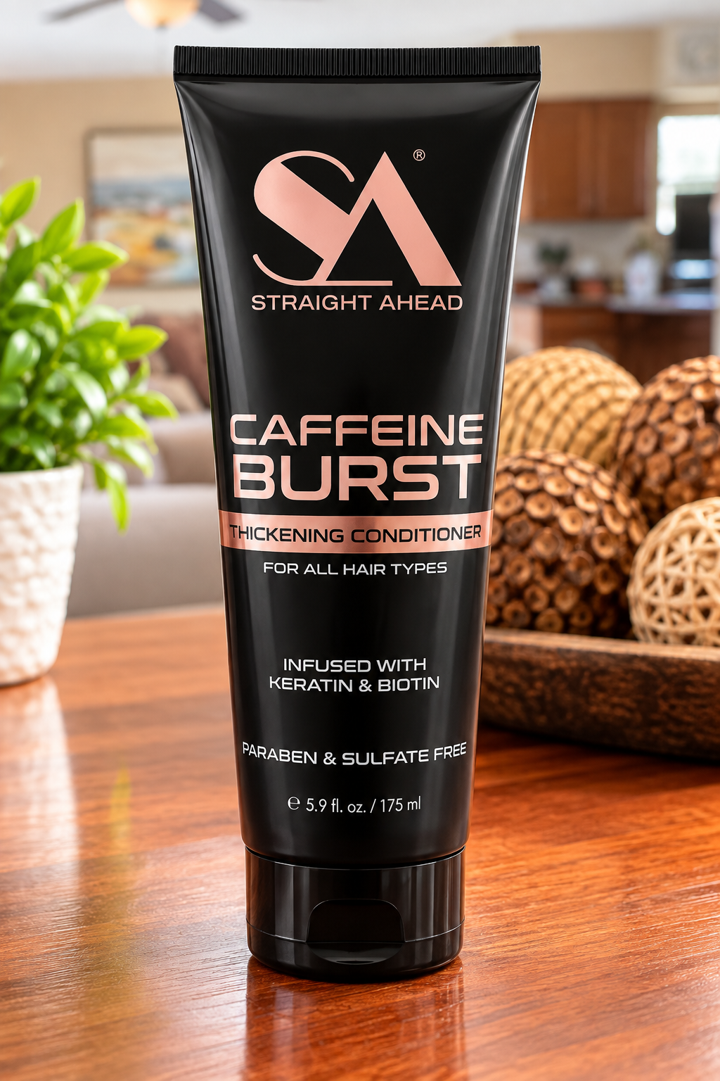 Straight Ahead Caffeine Burst Thickening Conditioner