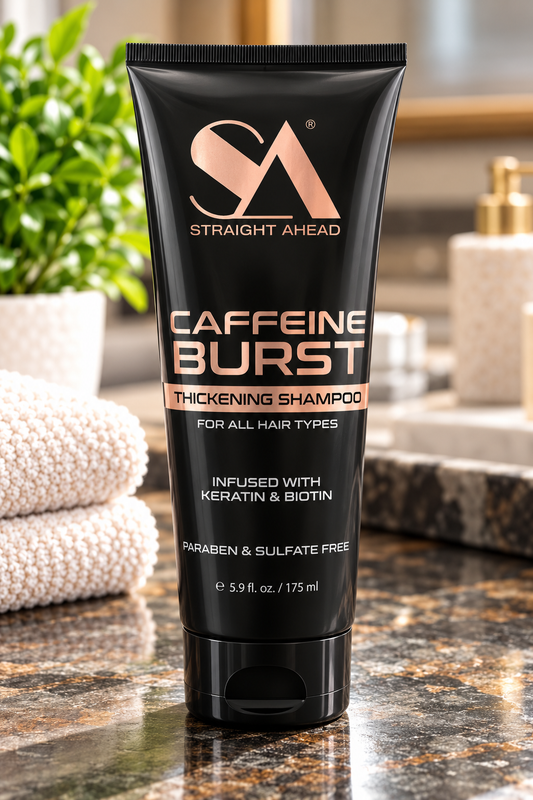Straight Ahead Caffeine Burst Thickening Shampoo