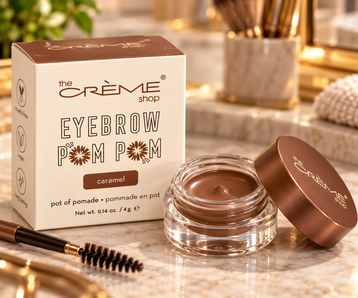 The Crème Shop Eyebrow Pom Pom – Caramel