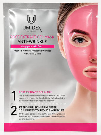 UMIDEX Rose Extract Anti-Wrinkle Gel Mask (30ml)