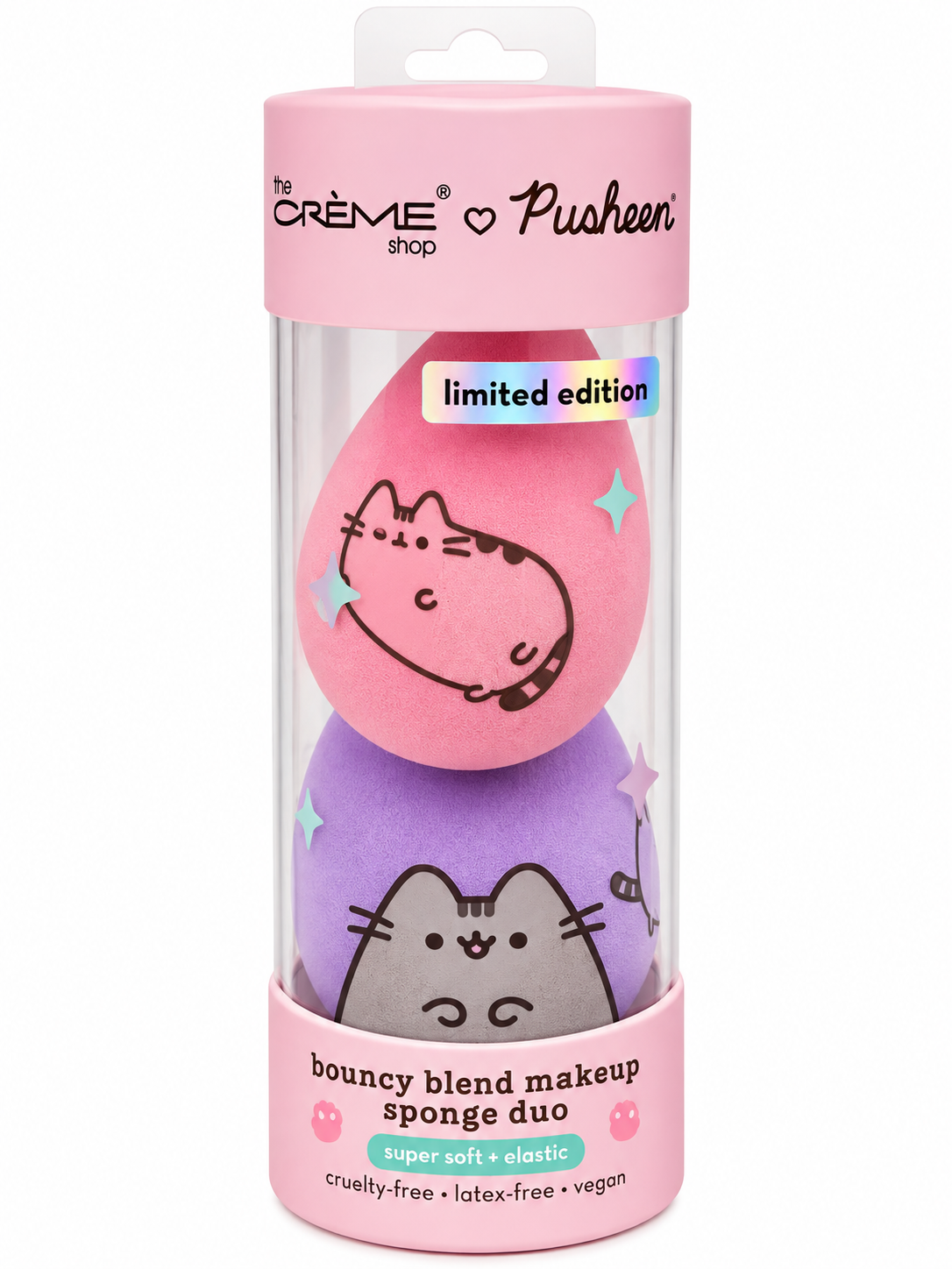 The Crème Shop x Pusheen Bouncy Blend Makeup Sponge Duo