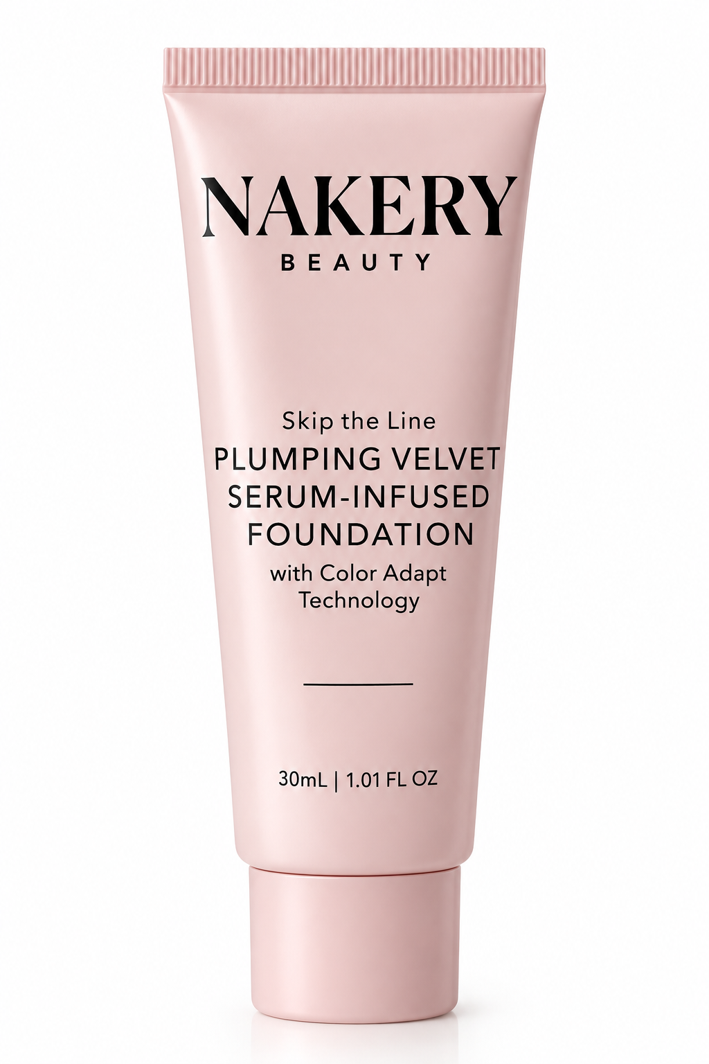 Nakery Beauty Skip the Line Plumping Velvet Serum-Infused Foundation - Shade Light