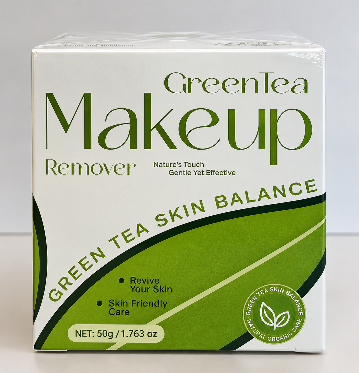 SVELTA Green Tea Makeup Remover – Skin Balance Cleansing Care – 50g / 1.763 oz