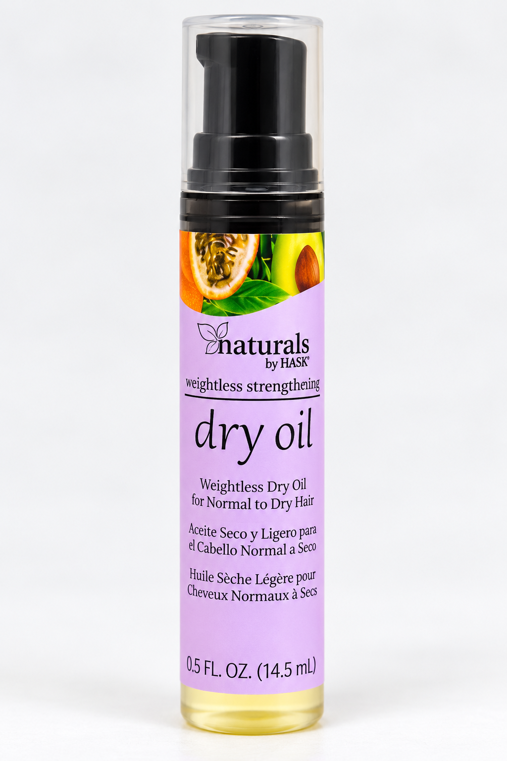 Naturals by HASK Weightless Strengthening Dry Oil Normal to Dry Hair