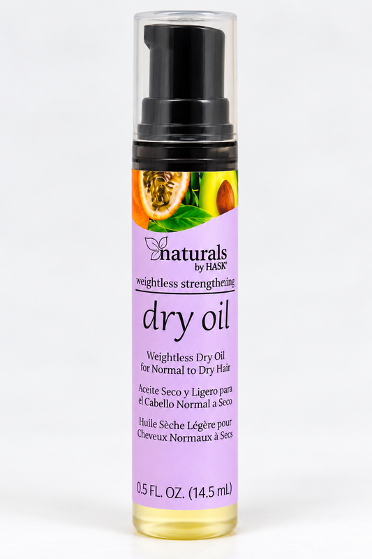 Naturals by HASK Weightless Strengthening Dry Oil Normal to Dry Hair