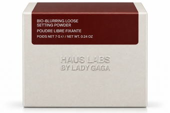 Haus Labs Bio-Blurring Loose Setting Powder – Mocha | 0.24 oz / 7 g