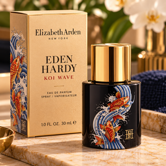 Ed Hardy Koi Wave Eau de Parfum – 1.0 fl oz / 30 mL