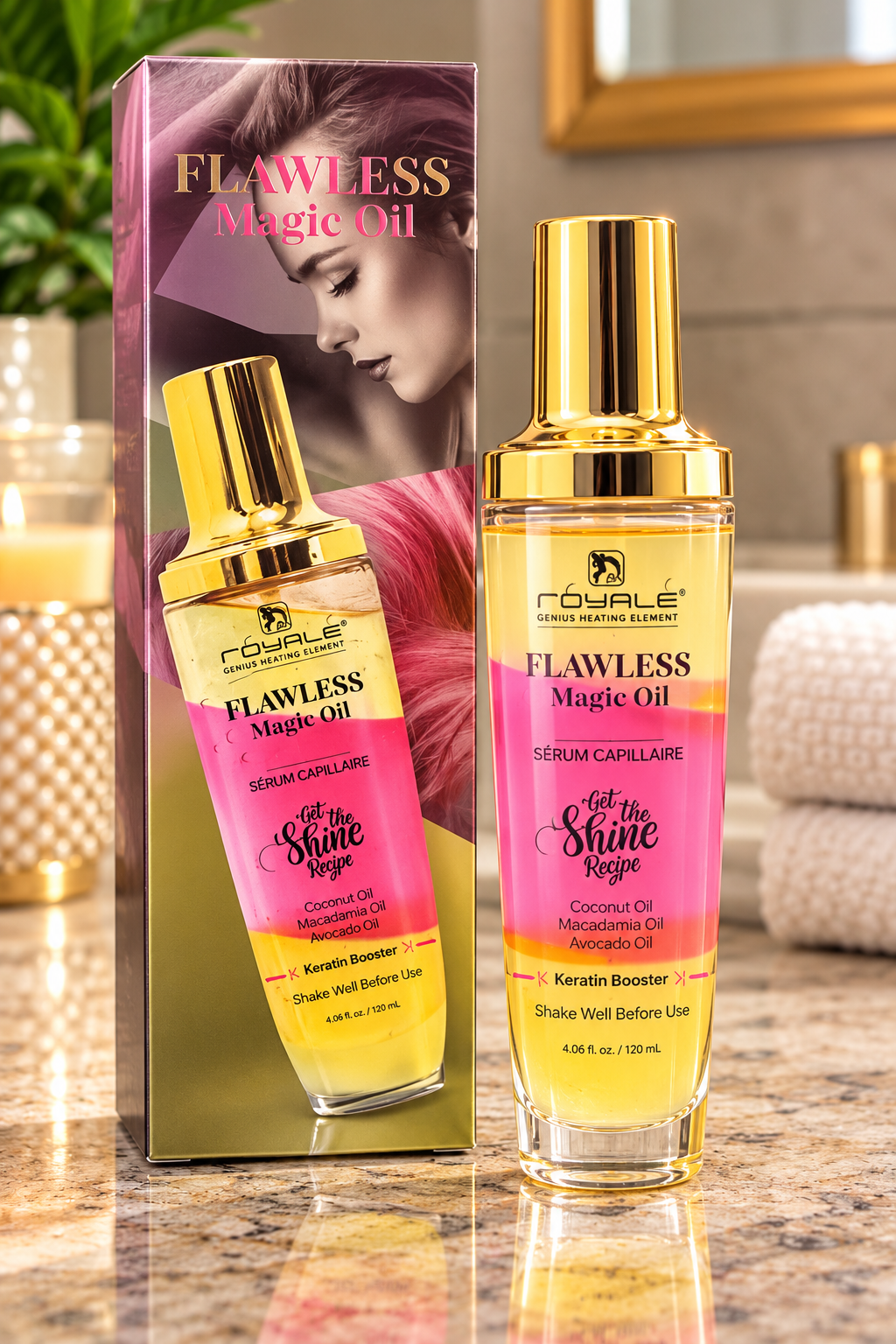 Royale Flawless Magic Oil Hair Serum