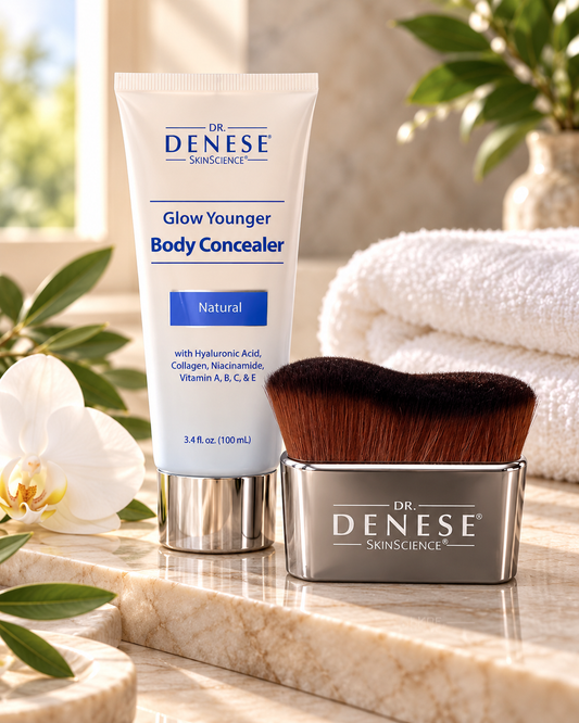 Dr. Denese Glow Younger Body Concealer – Natural with brush