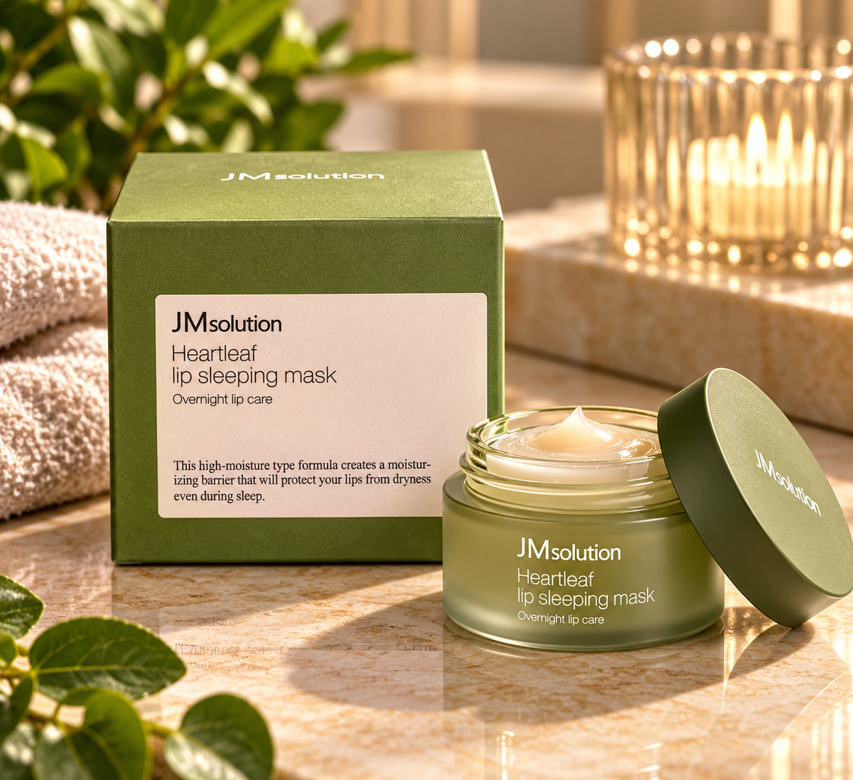 JMsolution Heartleaf Lip Sleeping Mask