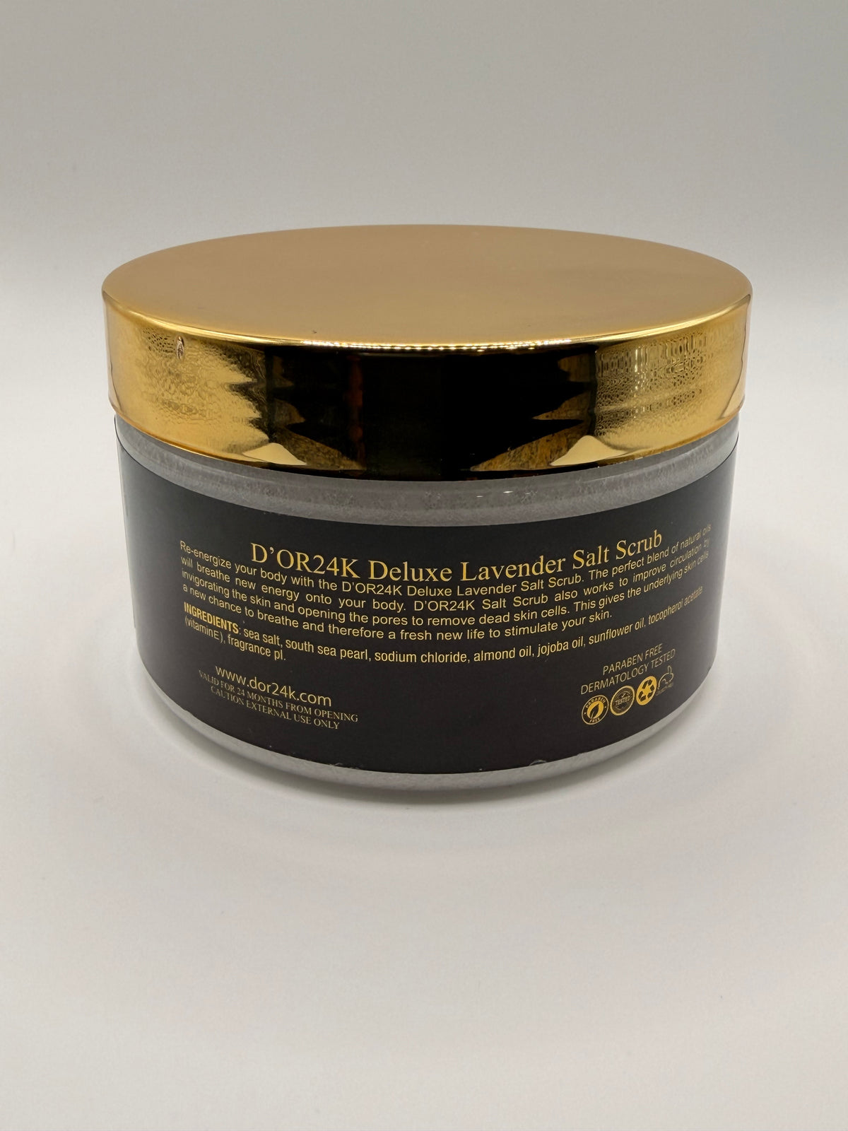 D'OR 24K Lavender Salt Scrub
