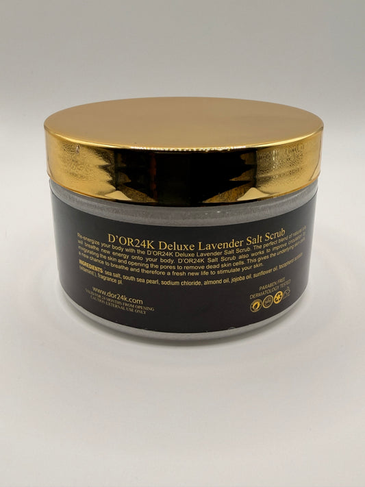 D'OR 24K Lavender Salt Scrub