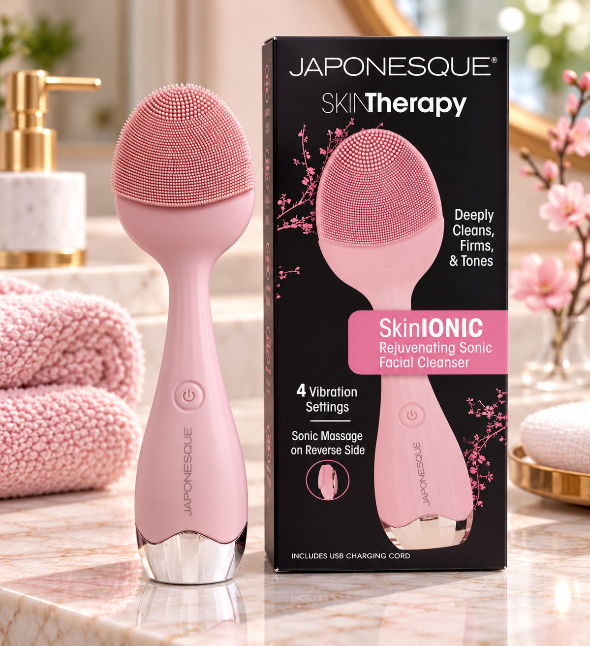 Japonesque SkinTherapy SkinIONIC Rejuvenating Sonic Facial Cleanser