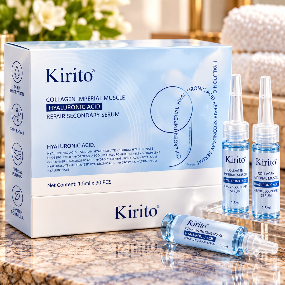 Kirito Hyaluronic Acid Repair Secondary Serum