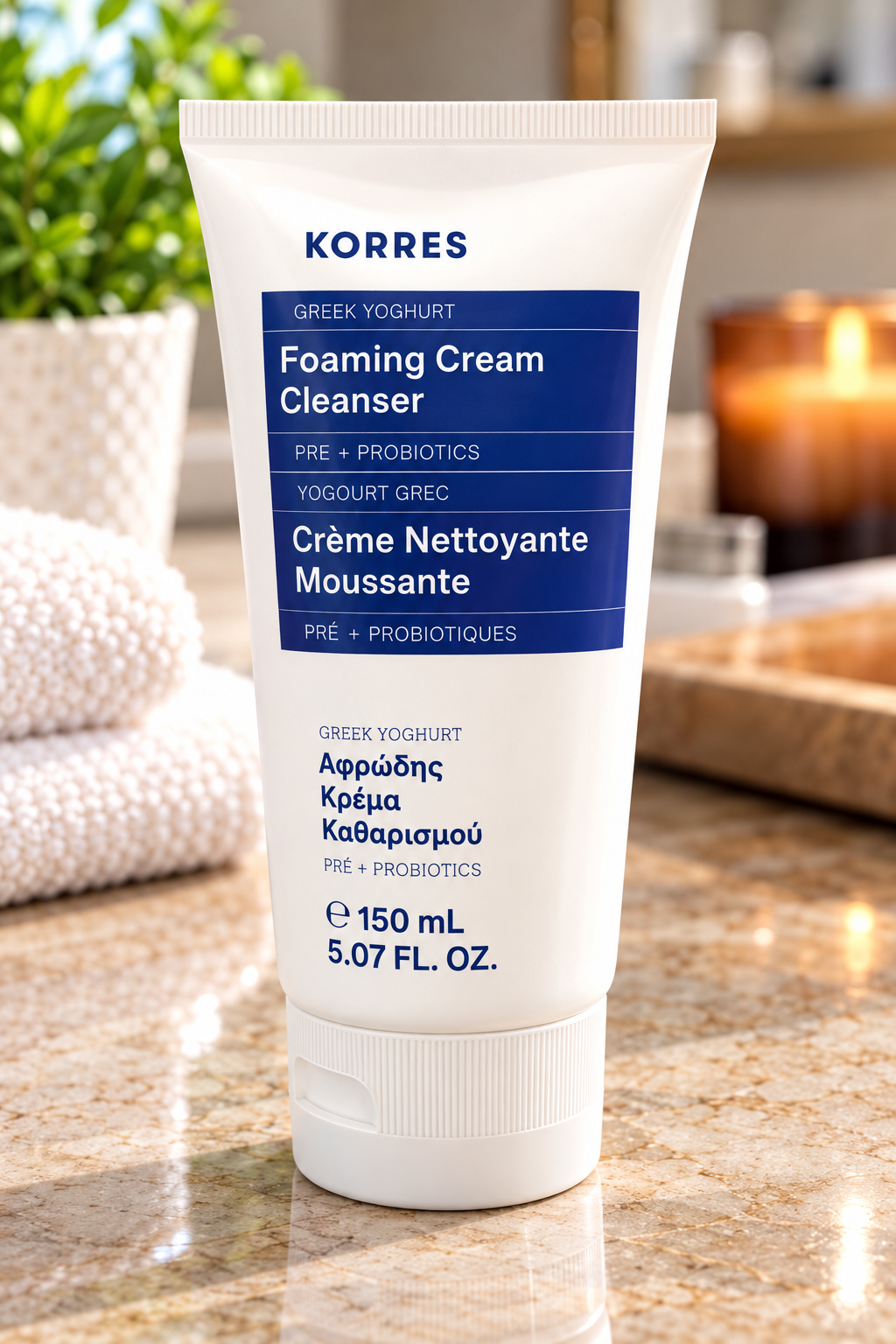 Korres Greek Yoghurt Foaming Cream Cleanser