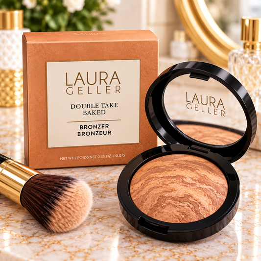 Laura Geller Double Take Baked Bronzer Shade medium