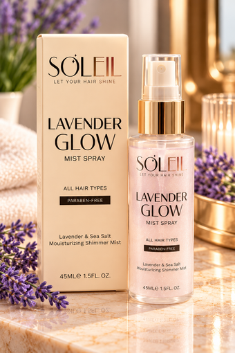 Soleil Lavender Glow Mist Spray – 1.5 fl oz / 45 mL