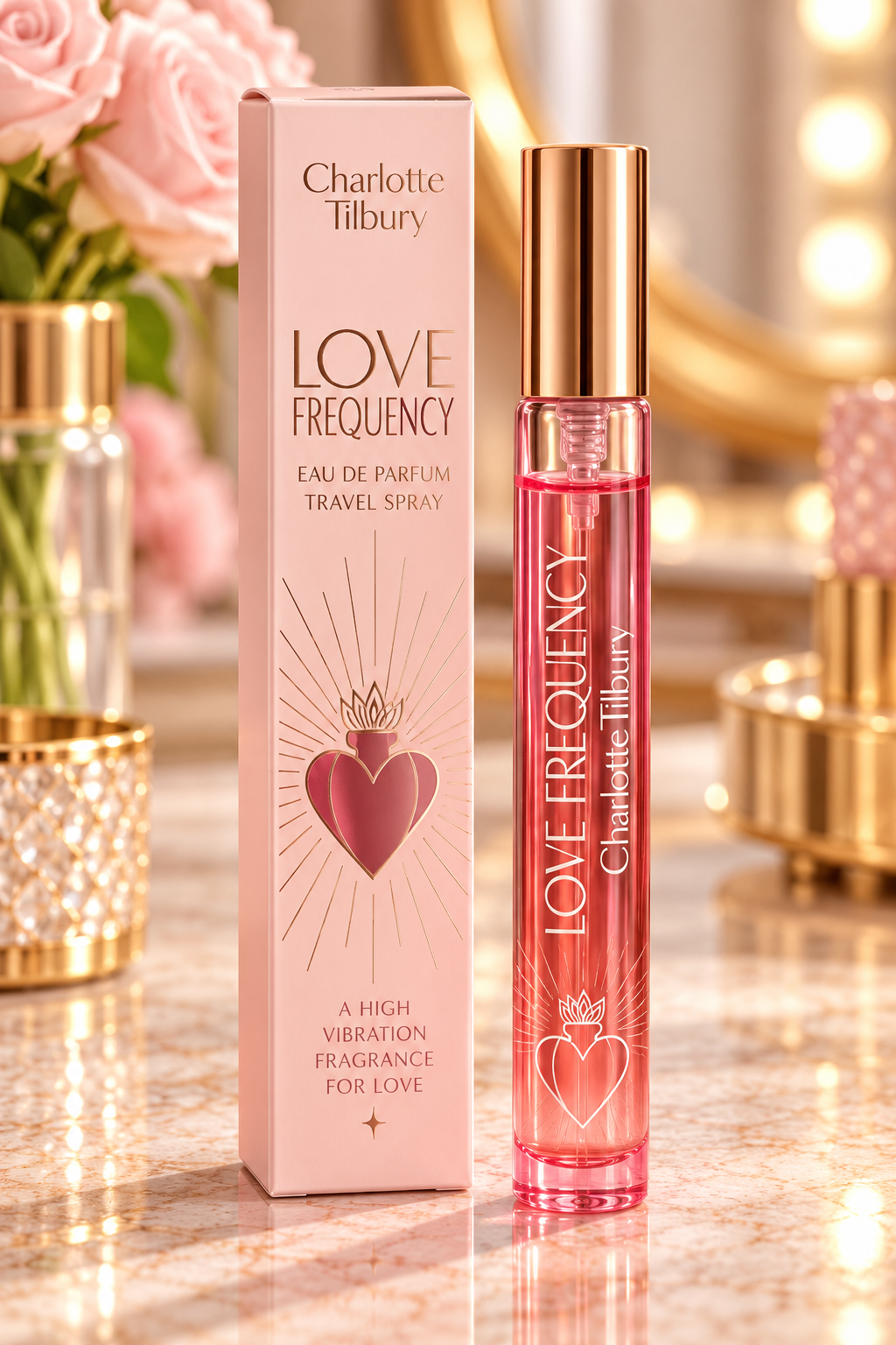 Charlotte Tilbury Love Frequency Eau de Parfum Travel Spray