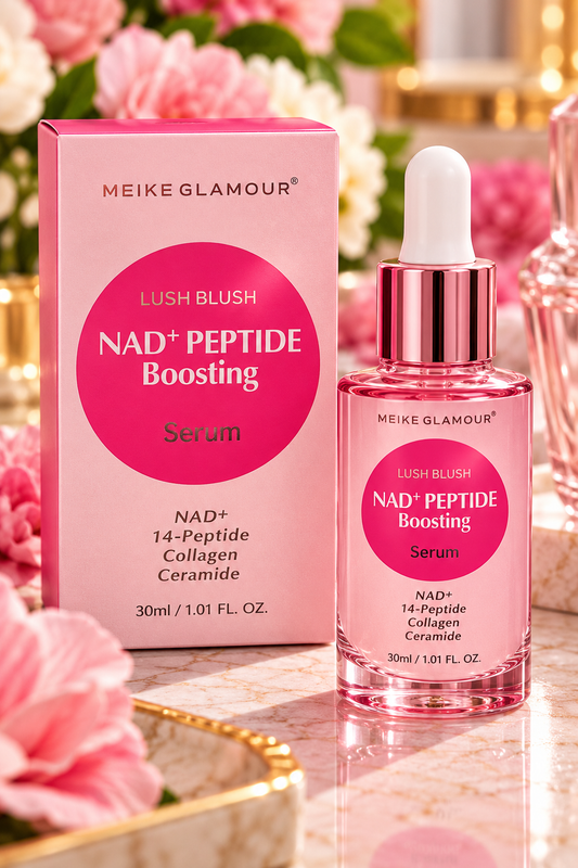 Meike Glamour Lush Blush NAD+ Peptide Boosting Serum – 30 mL