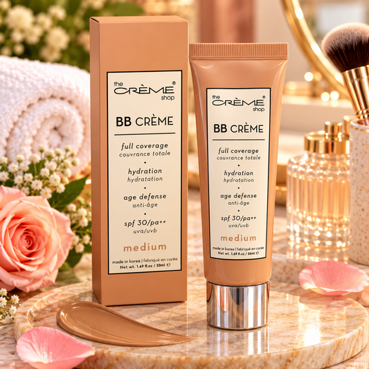 The Crème Shop BB Crème – Medium | Full Coverage + SPF 30
