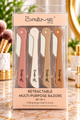 The Crème Shop Retractable Multi-Purpose Razors – Set of 4