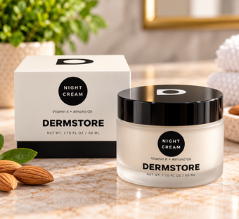 Dermstore Night Cream with Vitamin K + Almond Oil