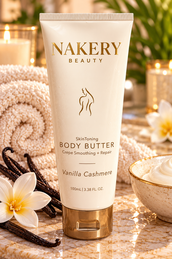 Nakery Beauty SkinToning Body Butter – Vanilla Cashmere