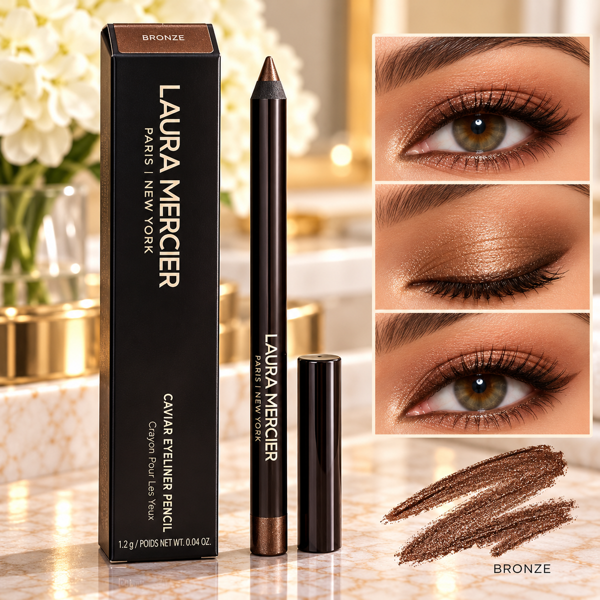 Laura Mercier Caviar Eyeliner Pencil – Bronze