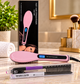 Fast Hair Straightener Brush + Tension Comb Set