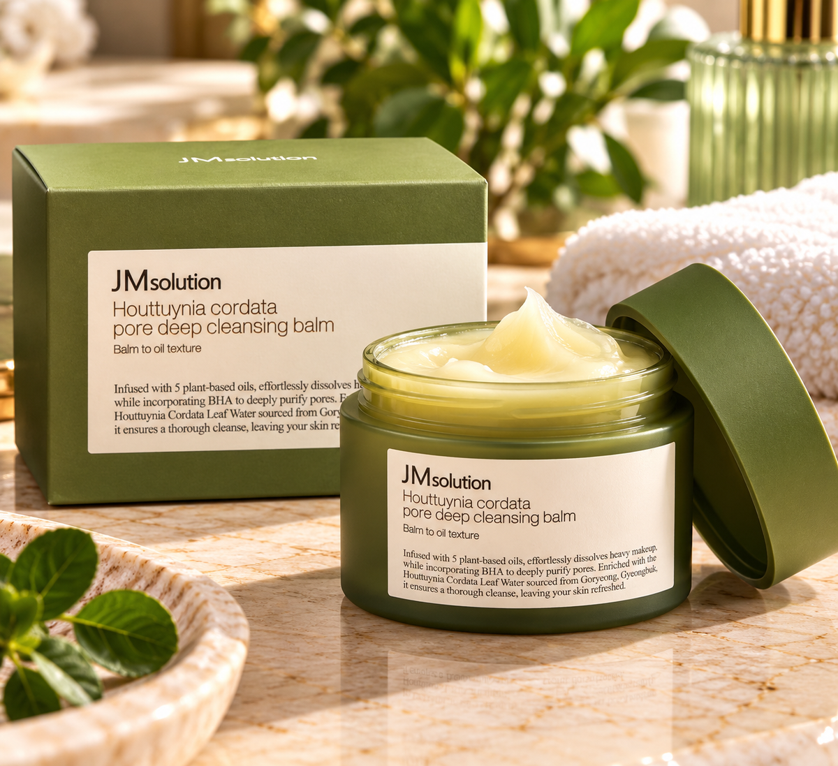 JMsolution Houttuynia Cordata Pore Deep Cleansing Balm