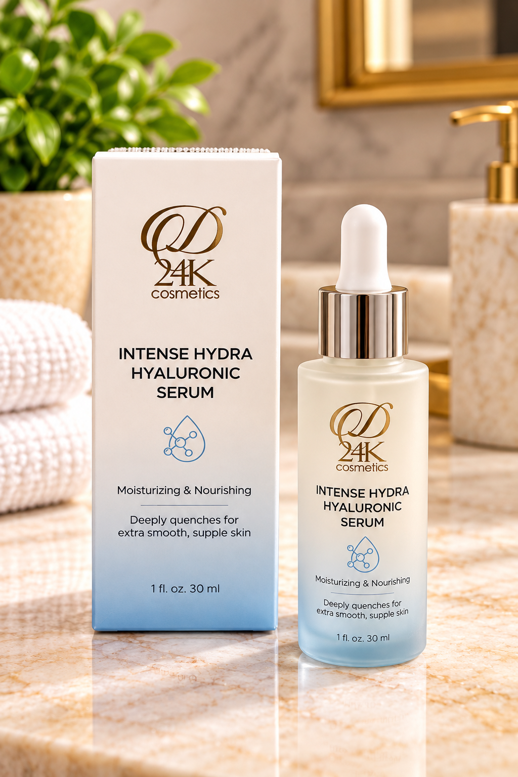 D24K Cosmetics Intense Hydra Hyaluronic Serum