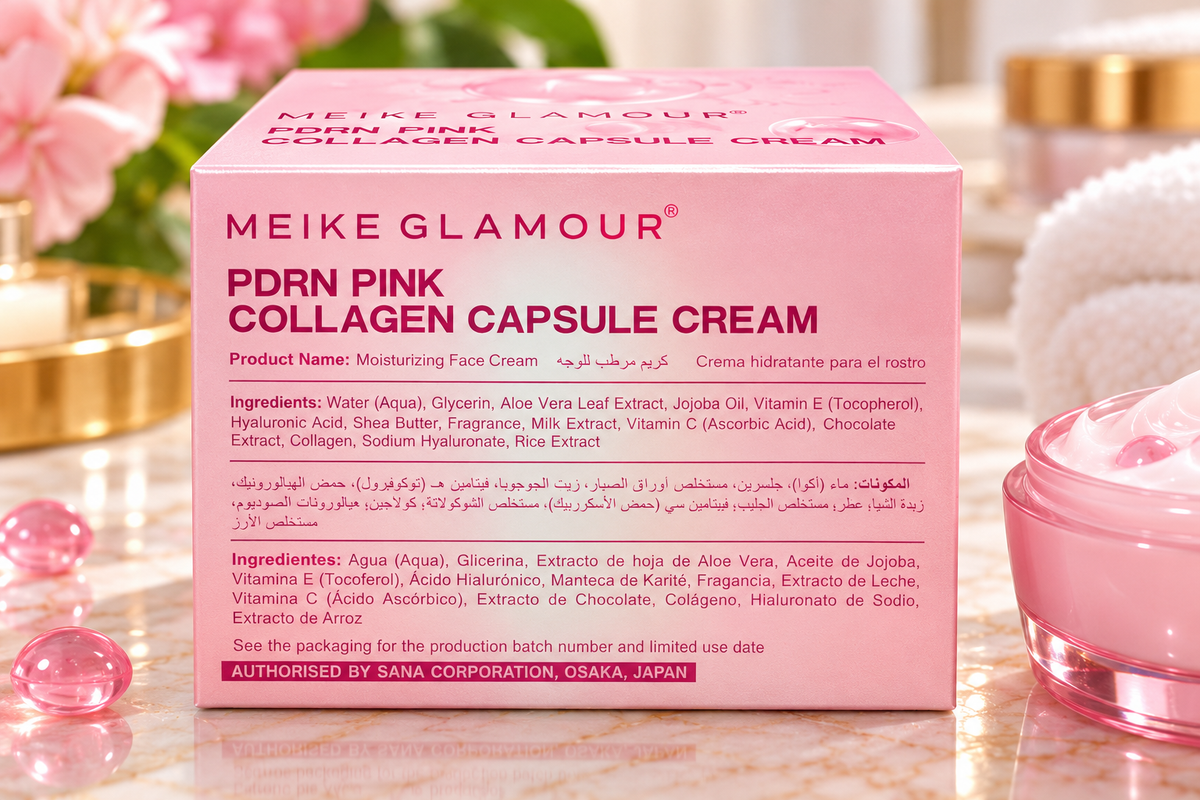 Meike Glamour PDRN Pink Collagen Capsule Cream