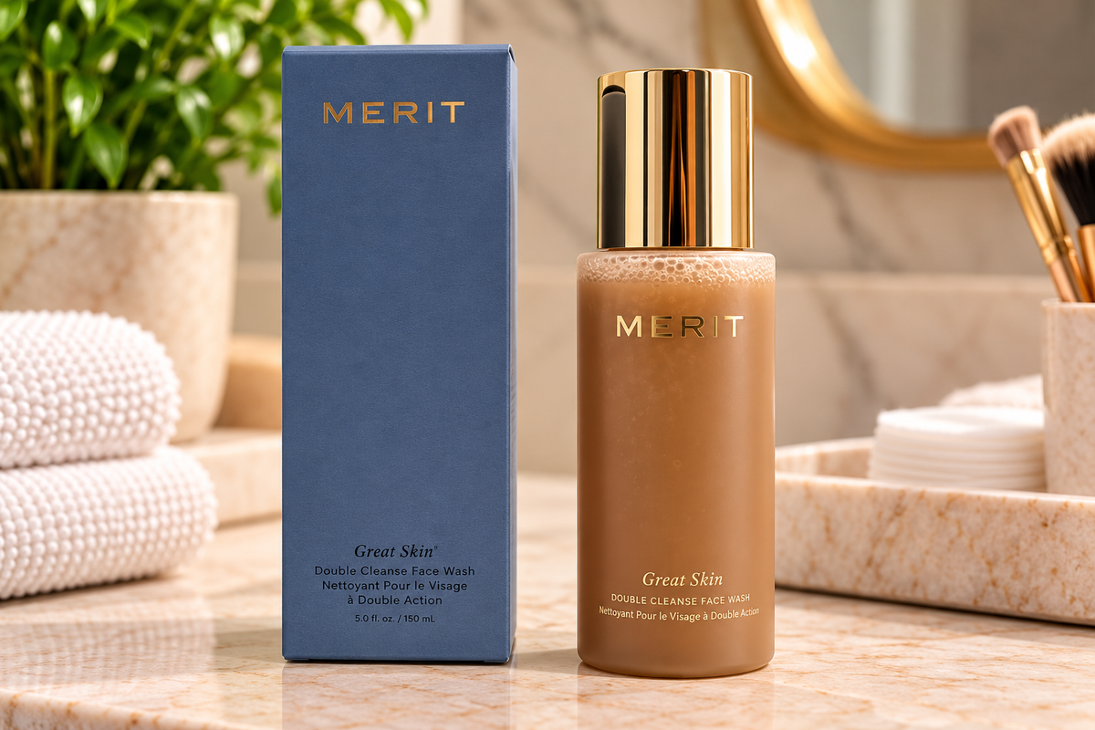 MERIT Great Skin Double Cleanse Face Wash