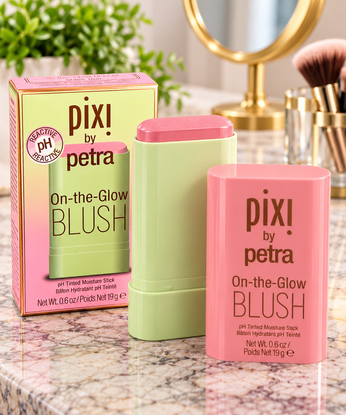 Pixi by Petra On-the-Glow Blush - Shade on the cheek