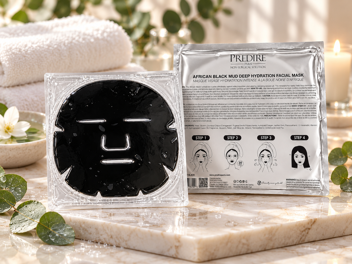 Prediré Paris African Black Mud Deep Hydration Facial Mask