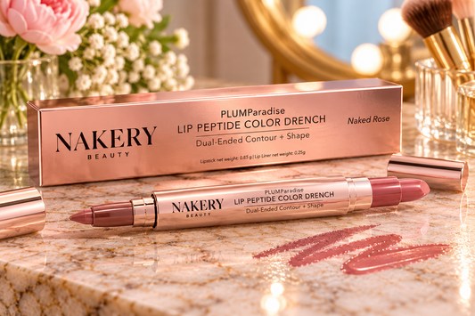 NAKERY Beauty PLUMParadise Lip Peptide Color Drench – Naked Rose