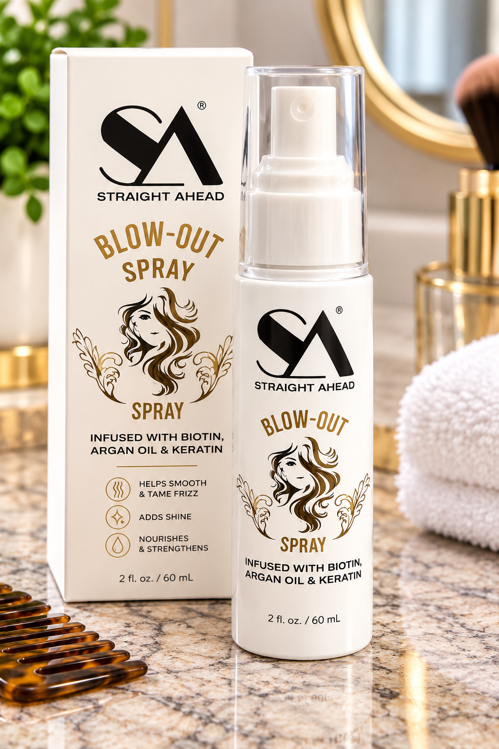 Straight Ahead Blow-Out Spray