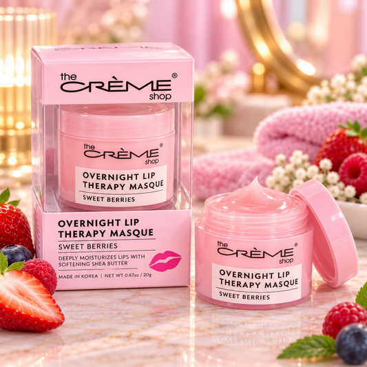 The Crème Shop Overnight Lip Therapy Masque – Sweet Berries